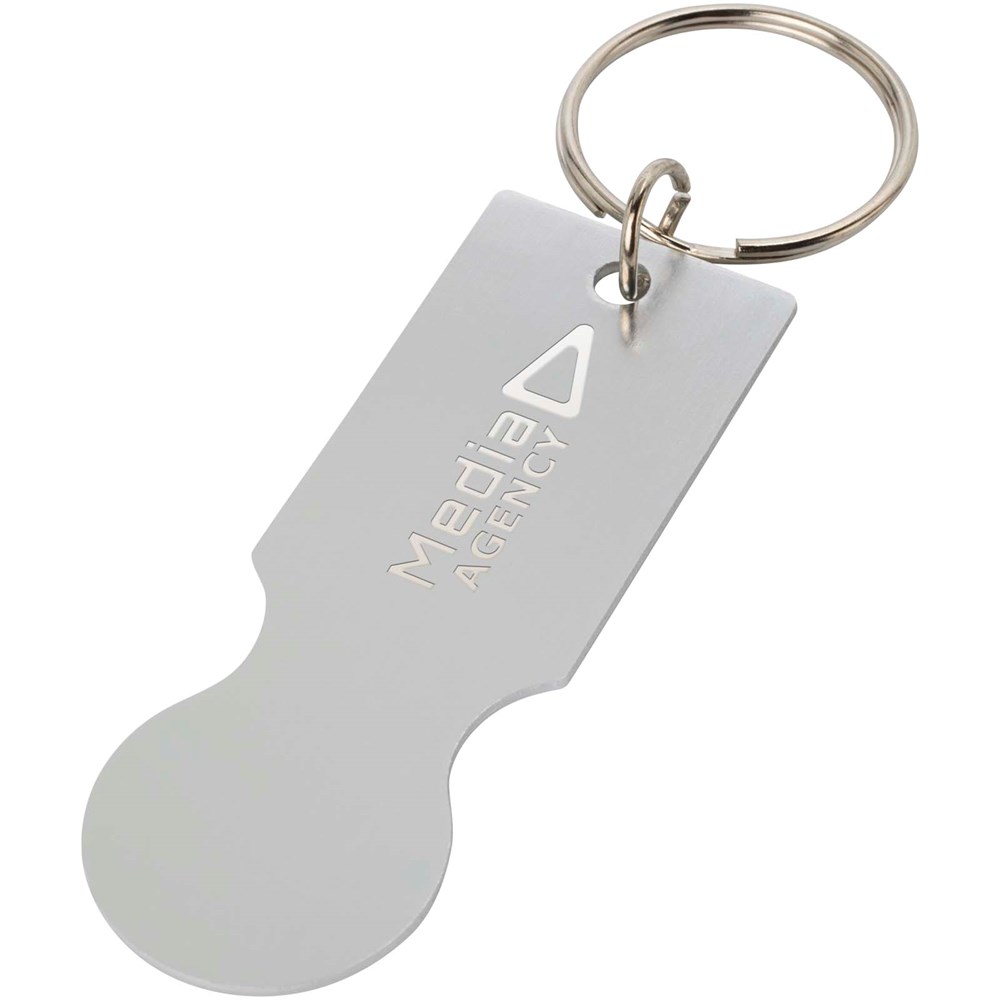 Rhea winkelwagen sleutelhanger