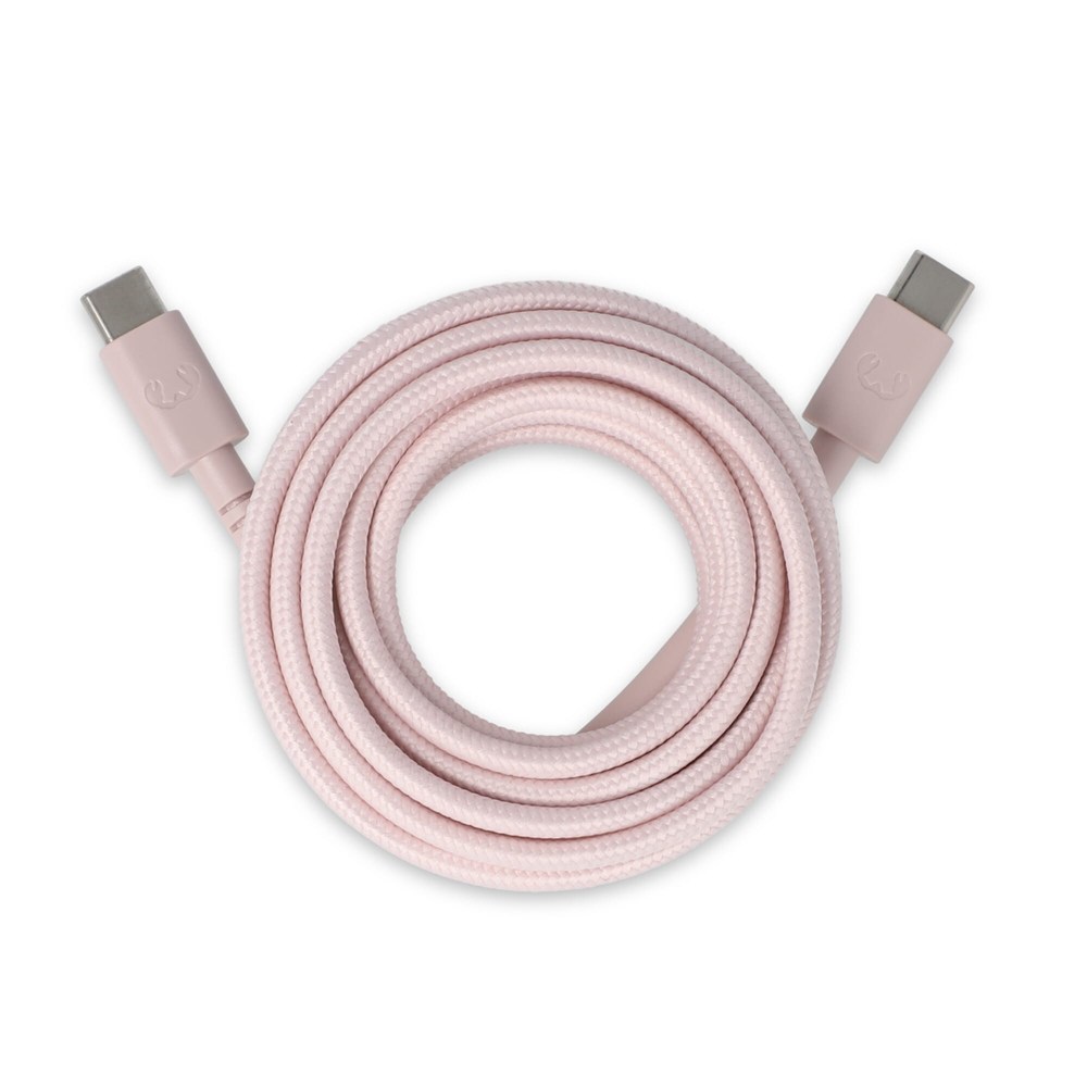 2UCC200 | Fresh 'Rebel USB-C to USB-C kabel 2.0m - Pastel rose