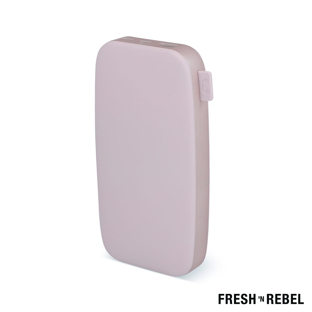 2PB18100 | Fresh 'n Rebel Powerbank 18000mAh USB-C Fast Charging 20W - Pastel rose